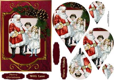 Santa's Children with Teardrop Pyramage