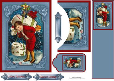 Hearty Good Wishes with Pocket, Bookmark & Tag
