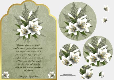 Sympathy Lily's and Verse Fancy Top with Pyramage