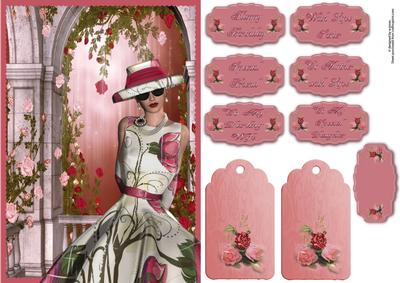 Lady and Roses