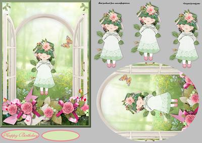Flower Girl Window