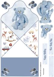 Baby Boy Diamond Top Fold Back