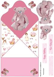 Baby Girl Diamond Top Fold Back