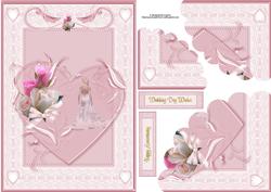 A5 Wedding Scalloped Edge Corner Stacker
