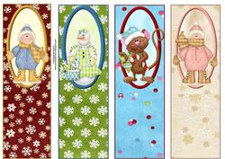 Christmas Nitwit Bookmarks