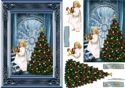 Christmas Eve Topper and Decoupage