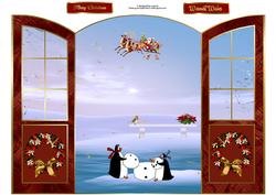 Christmas Window Fold