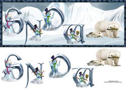 Snow Scene Dl Size Card