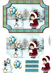Winter Walk with Topper & Decoupage