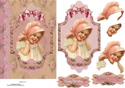 Sweetness and Florals with Topper and Decoupage