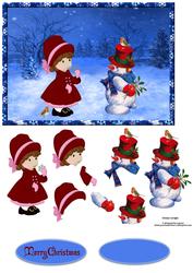 Mistletoe Kisses with Decoupage