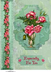 Floral Beauty A4 Card