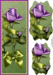 Lilac Tulip and Pearls Large Dl with Pyramage