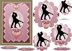 My Heart is Yours with Flower Shaped Pyramage