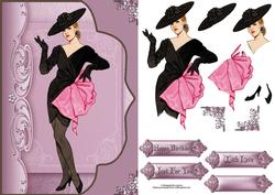 Vintage Elegance Fancy Edge with Decoupage