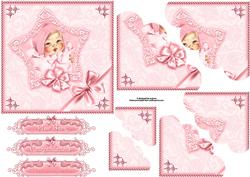 New Baby Girl Duo Corner Stacker