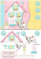 New Home with Decoupage