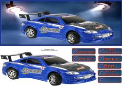 Racer Large Dl with Decoupage