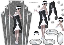 Art Deco Chic with Decoupage