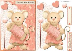 You Are Sew Special Envelope Card