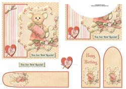 Sew Special Pocket Card with Bookmark & Tags