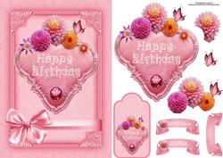 Delightful Florals with Decoupage & Tag