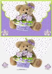 Love Blooms Here Envelope Card