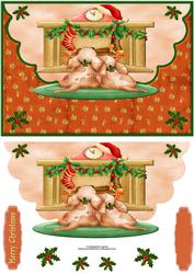 Holy Night Watching Envelope Card