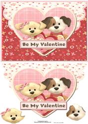 Be My Valentine Envelope Card