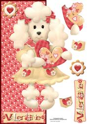 Valentine Large Dl Over the Edge with Decoupage