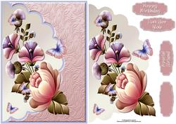Passion & Butterflies Envelope Card
