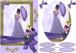 Lilac and Gold