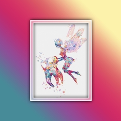 Tooth Fairy Cross Stitch Pattern PDF 