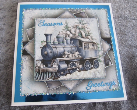 Winter Blues 2  Mini Kit 7X7 by LORRAINE PROUD