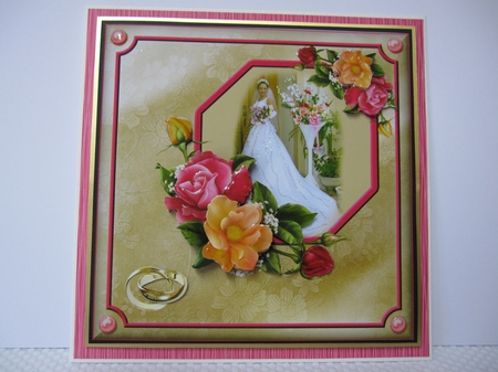 Wedding Square Card Mini Kit by LORRAINE PROUD
