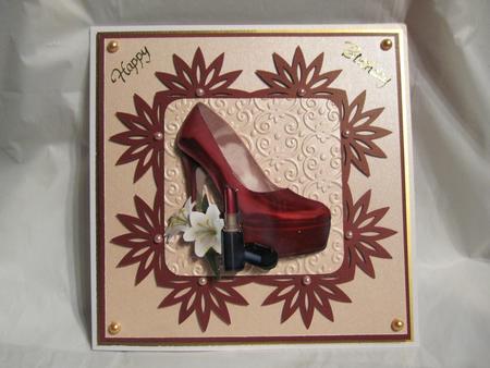Shoes and Lipstick by LORRAINE PROUD