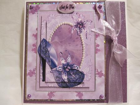 Lily and Shoe by LORRAINE PROUD