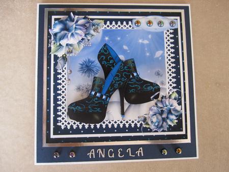 Beautiful Blue Velvet  by LORRAINE PROUD