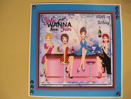 Girls Just Wanna Have Fun #5 by LORRAINE PROUD