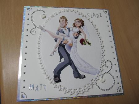 Just Married Decoupage Sheet by LORRAINE PROUD