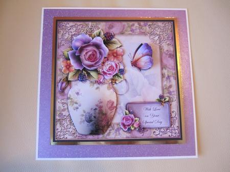 Butterfly & Blooms 8x8 Mini Kit by LORRAINE PROUD