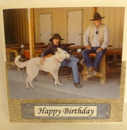 Cowboys Decoupage Step by Step with Tag by Nicky Thorne