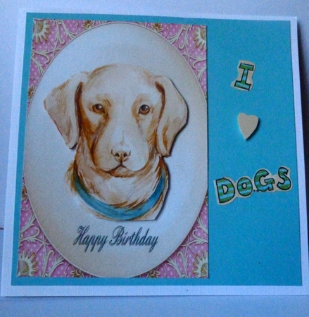 Labrador  -  Happy Birthday by Nicky Thorne