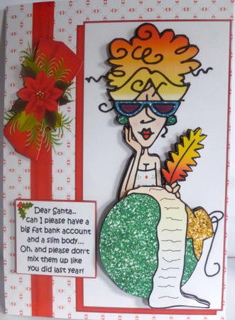 Rita writes to Santa  by Nicky Thorne