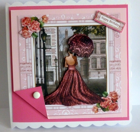 Lady in Pink Mini Kit by Nicky Thorne