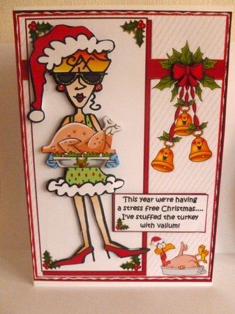 Rita wants a stress free Christmas mini kit by Nicky Thorne