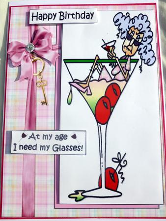 Stella Needs Her Glasses Quick Card by Nicky Thorne