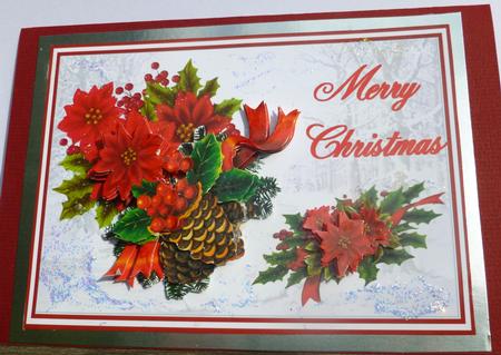 Christmas Decorations with Decoupage by Nicky Thorne