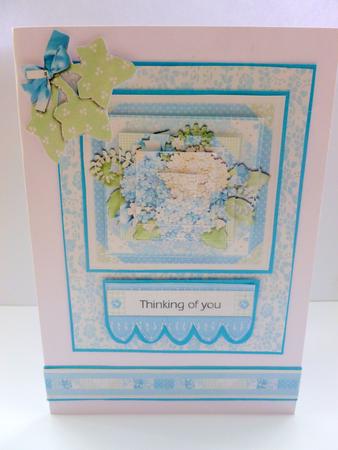 Blooming Lovely Pyramage Sheet by Nicky Thorne