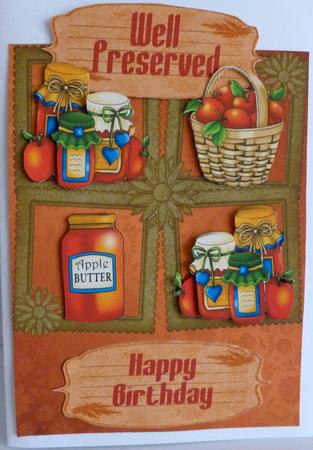 Well Preserved Happy Birthday by Nicky Thorne
